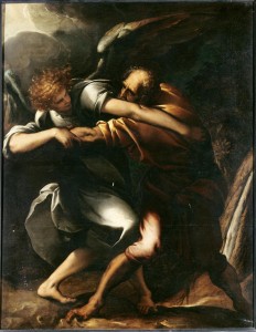 Pier Francesco Mazzucchelli (Il Morazzone), Jacob Wrestling the Angel, c. 1610